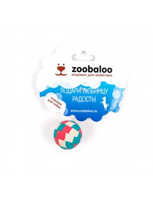 Zoobaloo Мяч прыгун прозрачный маленький 2,5 см, арт 305 