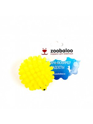 Zoobaloo Еж резиновый с пищалкой маленький 5 см, упаковка12шт, арт. 3230 упаковка, 12 штук