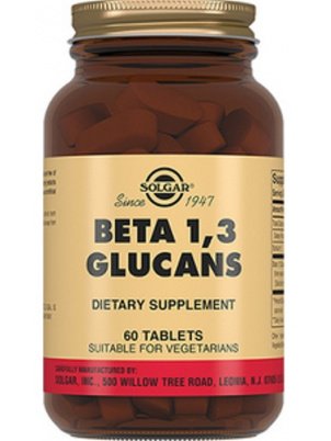 Солгар Бета-глюканы таб 1,3 мг 60 таб