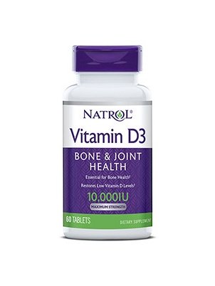 Natrol Vitamin D3 10000ME 60 tab