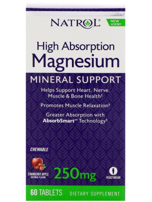 Natrol Magnesium 250mg 60tab