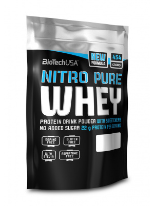 BioTech Nitro Pure Whey bag 454g