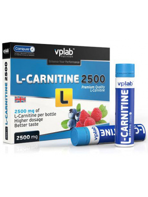 VP  Laboratory L-Carnitine 2500 Box 7amp x 25ml 7 ампул