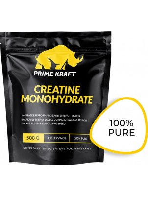 Prime Kraft Creatine Monohydrate 100% Pure 500g 500 г