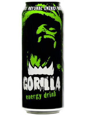 Gorilla Энергетический напиток Gorilla Зеленый 450мл