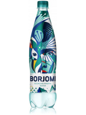 Borjomi Вода природная минеральная, газированная ( пластик) 750мл