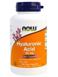 NOW Foods Hyaluronic Acid MSM 50mg 120 cap