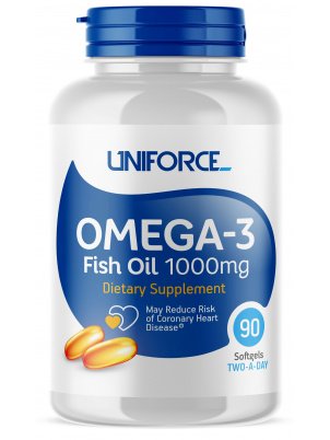 Uniforce  Uniforce /  Omega-3 1000mg  90cap 90 капсул