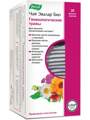 Эвалар Чай Эвалар Био Гинекологические Травы 20 фильтр-пакетов 20 фильтр-пакетов