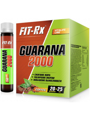 FIT-Rx Guarana 2000 Box 20amp x 25 ml 20 амп.