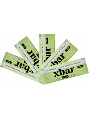 Vasco Протеиновый батончик Xbar 5шт х 60г Фисташковый 5 шт.
