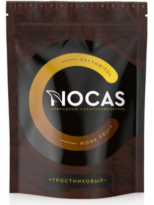 Mr. Djemius zero Сахарозаменитель NOCAS (Эритрит + монах фрукт Тростниковый) 300g 300 г
