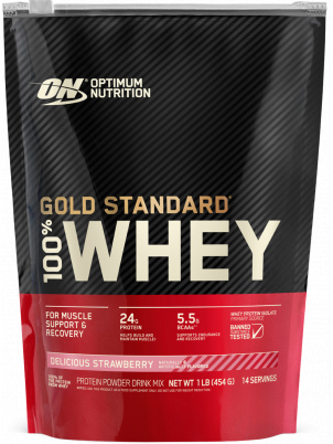 Optimum Nutrition 100% Whey Protein-Gold standard 454 гр.