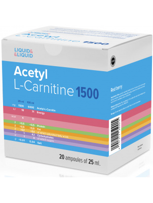Liquid&Liquid Acetyl L-Carnitine 1500  20amp x 25ml 20 амп.