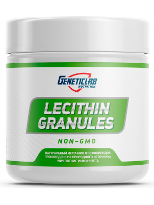 Geneticlab LECITHIN GRANULES ( Соевый Лецитин) 200gr 200 г