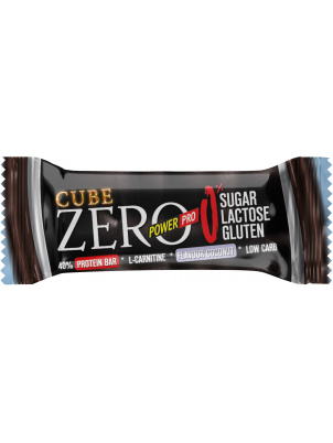 Power Pro  Батончик ZERO CUBE 40% белка Без сахара 50г Кокос 50 г
