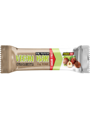 Power Pro  Протеиновый батончик VEGAN BAR 40g Орехи в шоколаде 40 г