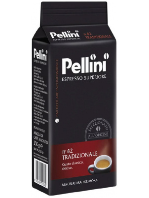 Pellini Молотый кофе  PELLINI Moka TRADIZIONALE №42  250g 250 г
