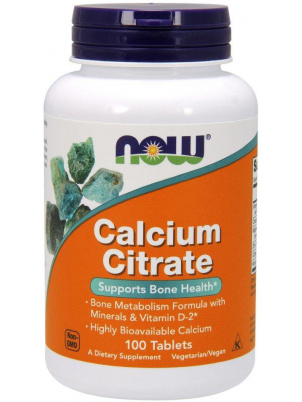 NOW  Calcium Citrate 100 tab 100 таб.