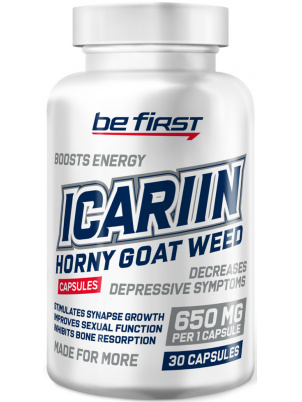 Be First Icariin (Horny Goat Weed) 30 cap 30 капс.