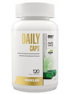 Maxler Daily Caps 120 vcaps 120 капсул