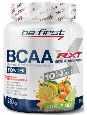 Be First BCAA RXT powder 230g 230 г