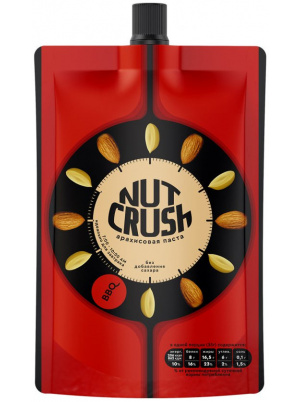 Mr. Djemius zero Паста арахисовая NutCrush BBQ 200 г 200 г