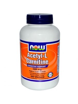 NOW  Acetil-L-Carnitin 90 tab 90 таблеток