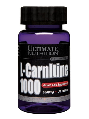 Ultimate Nutrition L-Carnitine 1000mg 30 tab 30 таб.