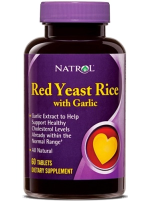 Natrol Red Yeast Rice with Garlic 60 таб.