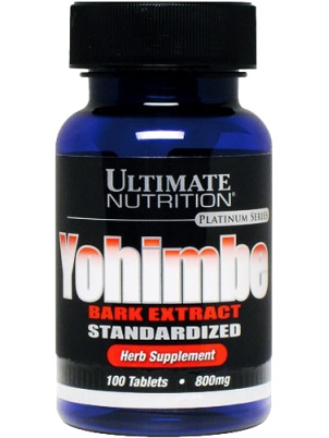 Ultimate Nutrition Yohimbe 800mg 100 tab 100 таблеток
