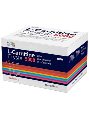 Liquid&Liquid L-Carnitine Crystal 5000 Box 20shot x 60ml