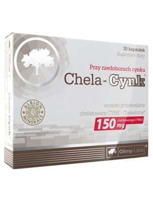 . Chela Zinc 30 cap 30 капс.
