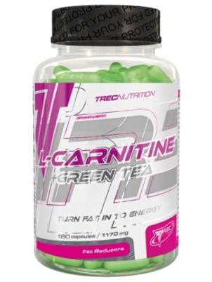 Trec Nutrition L-Carnitine + Green Tea 180 cap 180 капс.