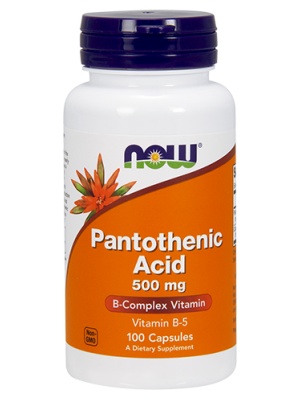 NOW  Pantothenic Acid 100 cap 100 капс.