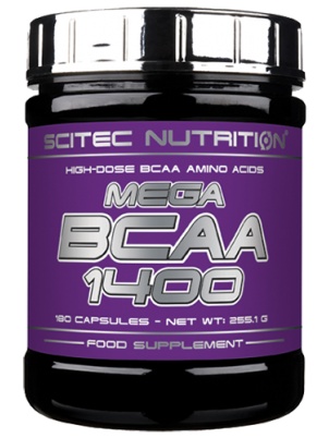 Scitec Nutrition Mega BCAA 1400 180 cap 180 капс.