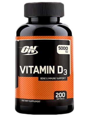 Optimum Nutrition Vitamin D 200sftg 200 капс.