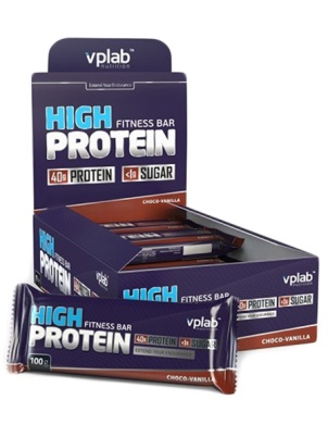 VP  Laboratory 40 % High Protein Bar Box 15 x 100g 15 шт по 100 гр.