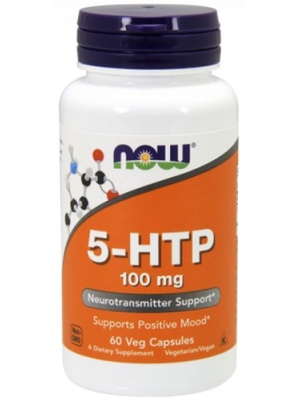 NOW  5-HTP 100mg 60 cap 60 капс.