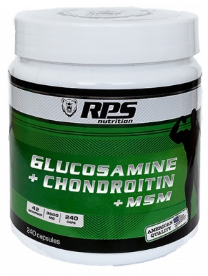 RPS Nutrition Glucosamine Chondroitin MSM 240 cap