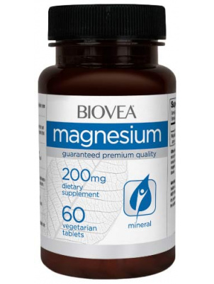 Biovea Magnesium 200mg 60 tab 60 таб.
