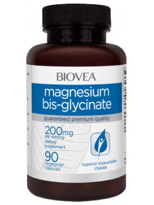 Biovea Magnesium Bis-Glycinate 200mg 90 капс.