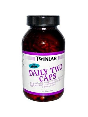 TwinLab Daily Two With Iron 180 cap 180 капсул