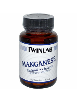 TwinLab Manganese 100 cap 100 капсул