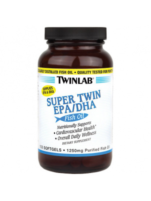 TwinLab Super Twin EPA/DHA 100 softgels 100 гелевых капсул