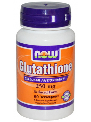 NOW  L-Glutathione 250mg 60 cap 60 капсул