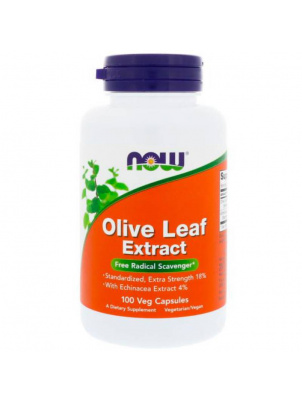 NOW  Olive Leaf Extract 100 vcap