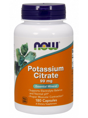 NOW  Potassium Citrate 180 cap 180 капс
