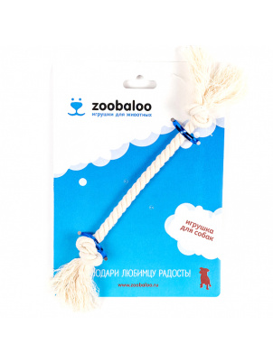Zoobaloo Грейфер для малых собак из каната 21 см, арт. 412 