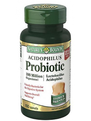 Natures Bounty Ацидофилус пробиотик 100 капс 100 капс